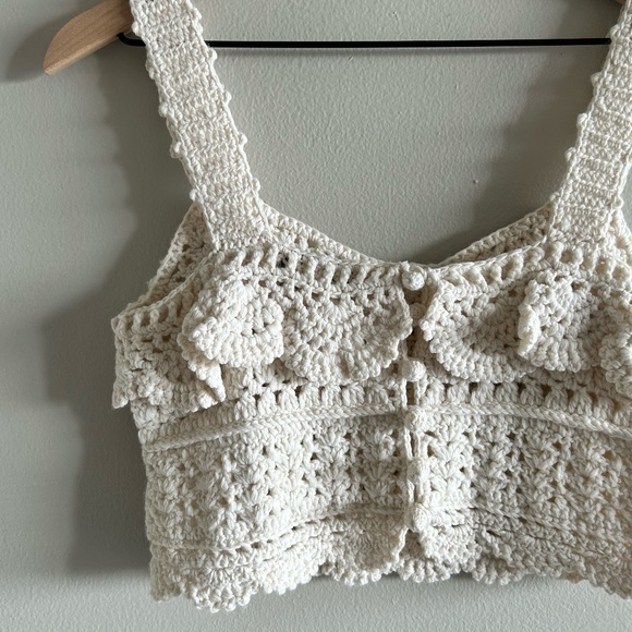 Sea New York Rylee Crochet Tank | Size Small | Good Pre-Owned - Picture 11 of 15